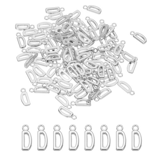 Charm lettera 100 pezzi - lettera,,