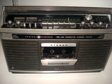 radioregistratore general electric   vintage