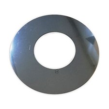 Rosone placca circolare inox spessore 5 decimi AISI 304