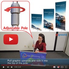 Espositore per banner