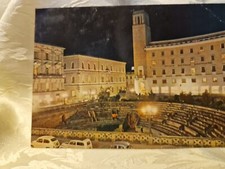 Cartolina Lecce Anfiteatro Romano Notturno 1983 AR1091 ^