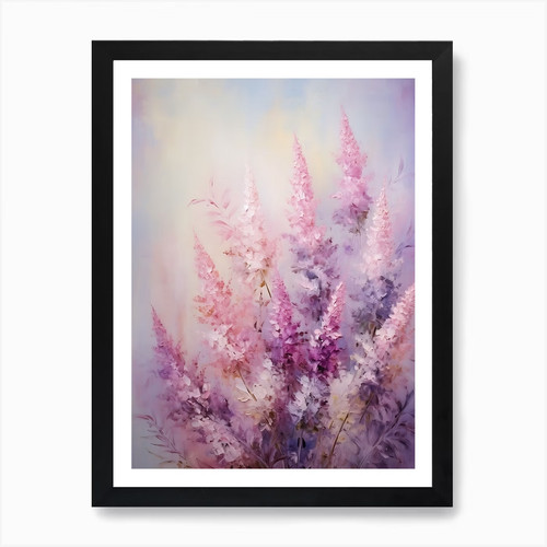 Lupin flowers stampa - flowers,