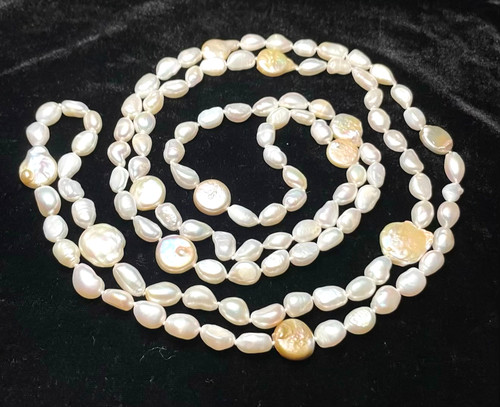 Collana perle keshi extra - collana, di