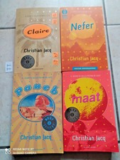 LOTTO 4 LIBRI CHRISTIAN JACQ