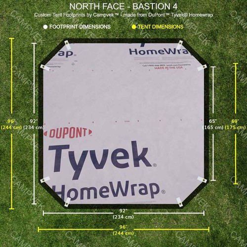 Tyvek footprint per - tyvek, la
