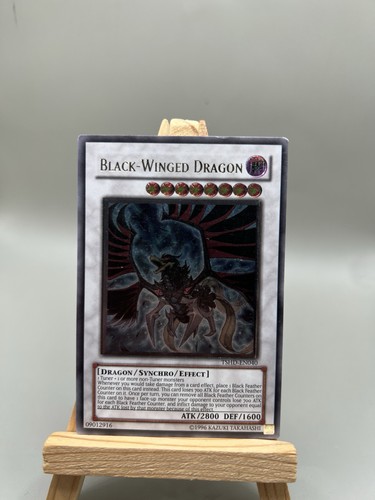 Black winged dragon - yu-gi-oh,