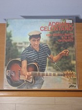 VINILE 33 GIRI ADRIANO CELENTANO CON GIULIO LIBANO E LA SUA ORCHESTRA  JOLLY
