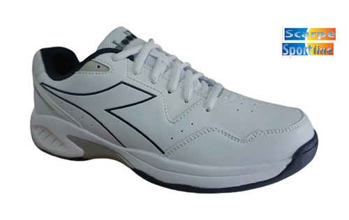 Diadora volee bianche scarpe - 6,