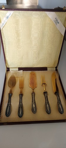 Set posate argento antiche - set,