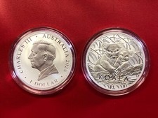 - AUSTRALIA 1 DOLLAR  $  2025 AG.Carlo III koala