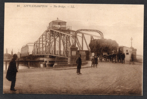 Postcard littlehampton sussex - littlehampton,
