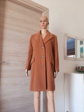 Cappotto Vintage petite in lana 80% "SM" Tg 46IT camello