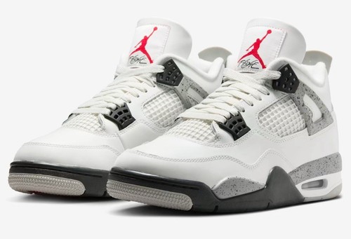 Air jordan white cement nike - white,