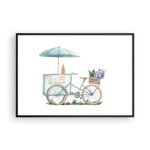 Poster 100x70cm pastello - 100x70cm,