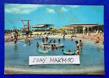 🔵 CARTOLINA LIDO DI ROMA OSTIA PISCINA PER BAMBINI STABILIMENTO 1972 BELLA 😂