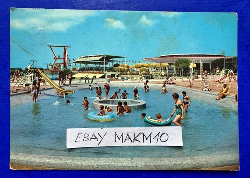 Cartolina lido di roma - lido,