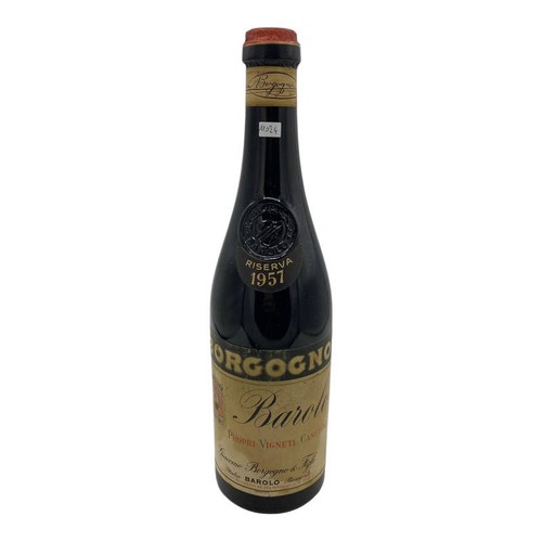 Vintage bottle borgogno - bottle,