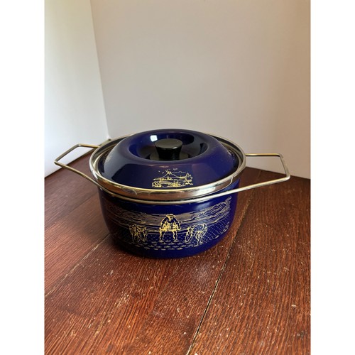 Pentola smaltata vintage
