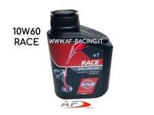 OLIO MOTORE 10W60 MOTO NILS RACE 100% SINTETICO PAO BASE CHIMICA API SP JASO MA2