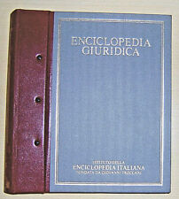 TRECCANI ENCICLOPEDIA GIURIDICA Volume XIII°