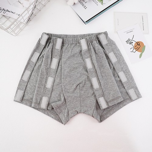Boxer uomo grigio strappo - boxer,