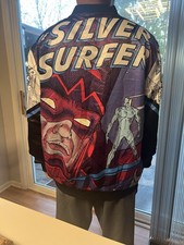 Giacca raso Silver Surfer