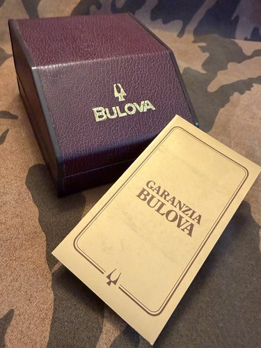 Bulova accutron scatola - accutron,