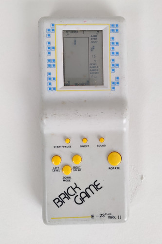 Retro videogame brick game - retro,