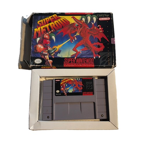 Super metroid - metroid, (snes,