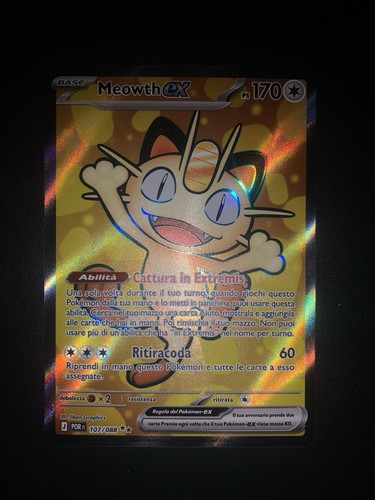Pokémon carta meowth - meowth, full