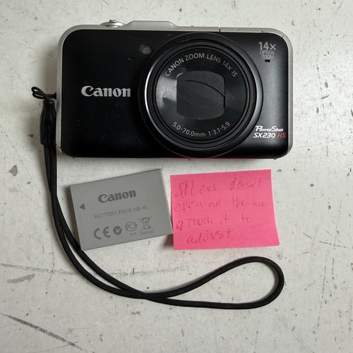 Canon powershot sx230 - powershot, hs