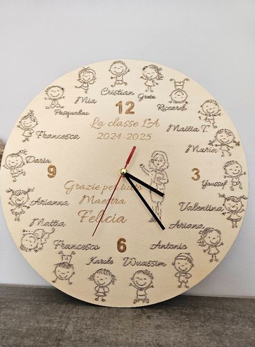 Orologio legno - orologio,