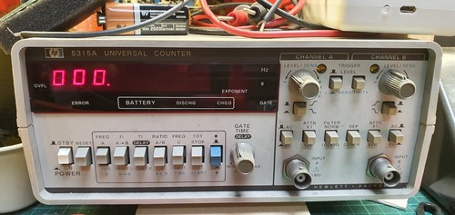 Frequenzimetro 5315a - frequenzimetro, hp