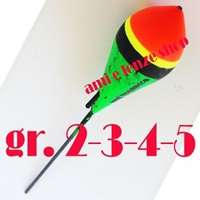 galleggiante pesca trota fiume lago filo passante interno trabucco canna trota