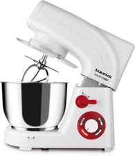 Mixing Chef - Impastatrice Planetaria, 1200 W, Metallo, Colore Bianco