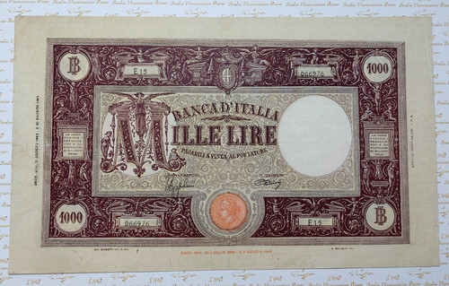 1000 lire barbetti - 1000,