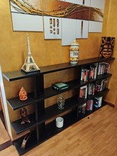 ELEGANTE LIBRERIA ZANOTTA MODELLO SLIM COLORE  WENGE