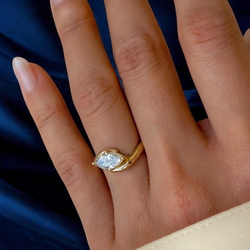 Fede nuziale diamante oro - fede,
