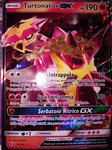 Turtonator 145 gri - gx, 18/145