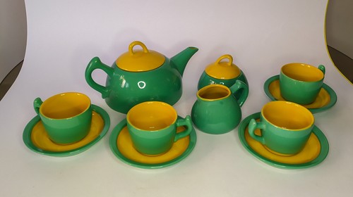 Servizio thè ceramica - ♥,