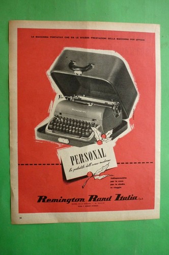 Remington rand macchina - remington,