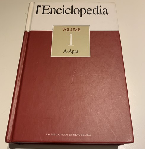 Enciclopedia volume 1 - l'enciclopedia,