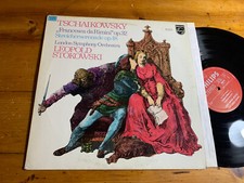 LP Tchaikovsky Leopold Stokowski Francesca Da Rimini, Op. 32 / Serenade For