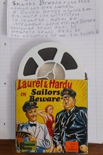 Sailors beware, super 8mm, comica Laurel & Hardy, Stanlio e Ollio 1927 rara