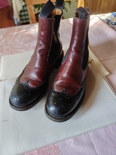 Stivaletti Beatles in pelle e