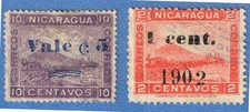 Nicaragua 1902 valle 1 - valle, e