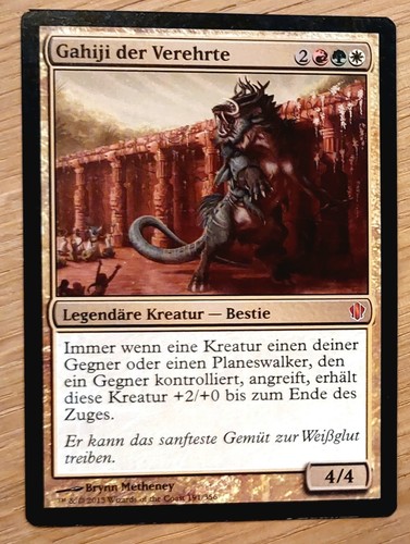 Mtg magic gahiji venerato - mtg,