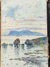 Acquarello dell'800 originale Palermo Michele Catti grande qualità