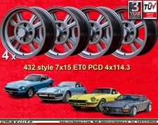 4 Cerchi Datsun 240Z 260Z 280Z