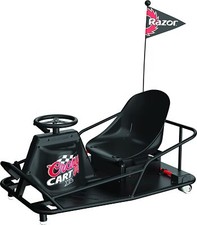 crazy cart xl black go kart
